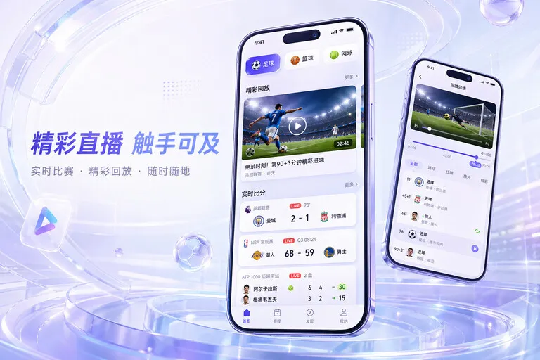 说球帝 App 移动阅读亮点：篮球比赛